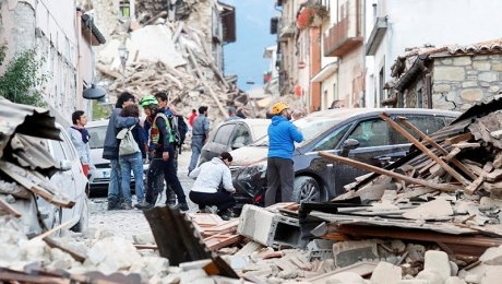 Фото и видео последствий землетрясения в центральной Италии