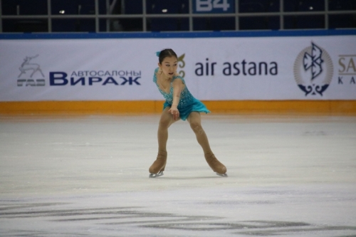 Чемпионат Казахстана по фигурному катанию выиграла Элизабет Турсынбаева