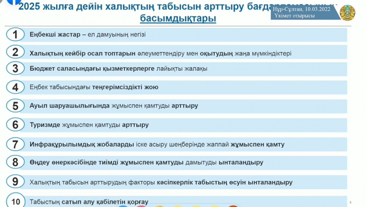 Үкіметте алдағы уақытта кімнің жалақысы көтерілетіні айтылды