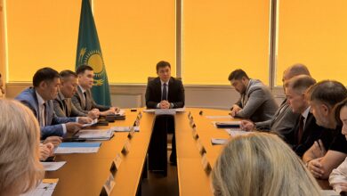 Қуандық Қажкенов «Атамекен» өкілдерімен нормативтік-техникалық құжаттарды талқылады