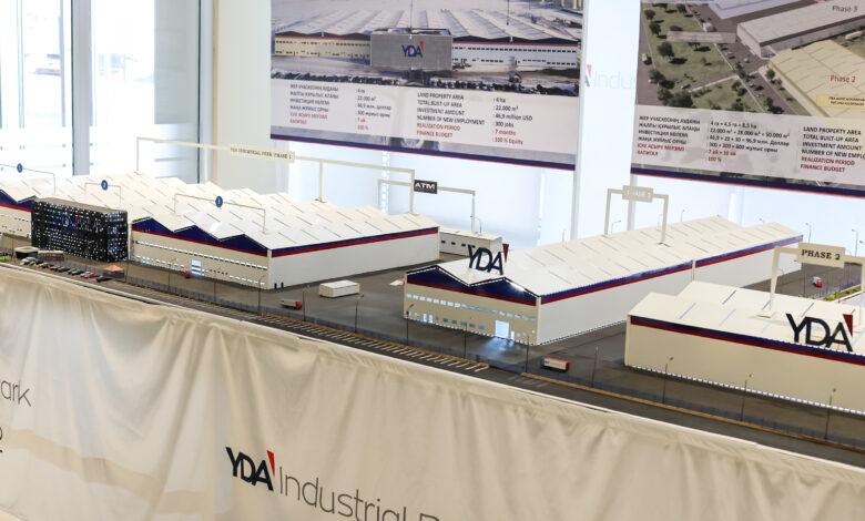В Астане строят новый завод по производству сэндвич-панелей — проект YDA Industrial Park
