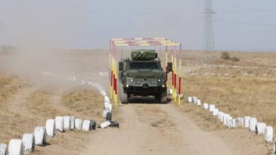 Барыс 6х6: Ұлттық ұлан әскери қызметшілері броньды техниканы меңгеруде
