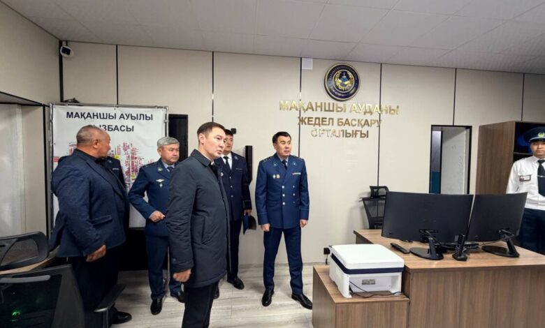 Два центра оперативного управления в Абайской области объединили видеонаблюдение
